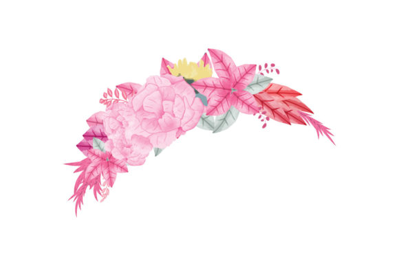 Bouquets Watercolor Floral Set